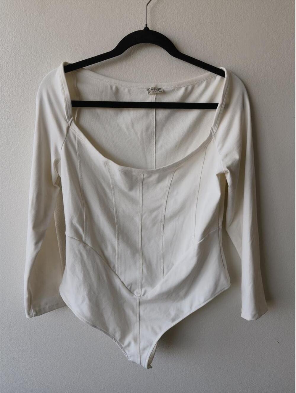 Free people White bodysuit